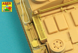 Aber 48A31 Grilles pour Pz.Kpfw. III et Stug III Compatibles avec les modèles Tamiya : 32540 ; 32524 ; 32525 ; 32543 ; 1/48 – imagen 10