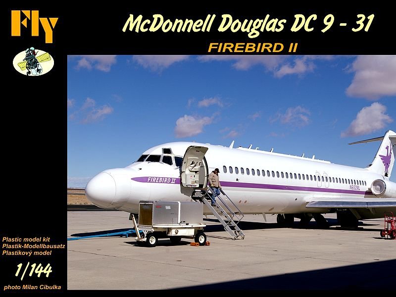 Fly 14401 McDonnell Douglas DC-9-31 Firebird II 1/144