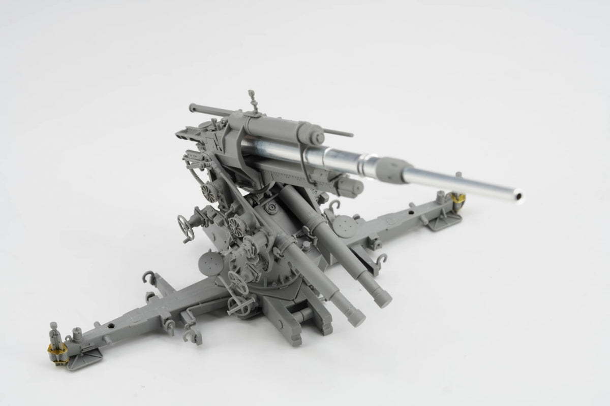 Maquette Border BT-044 Canon antiaérien allemand de 88 mm Flak 36 avec wagon SSys 1/35 – immagine 4
