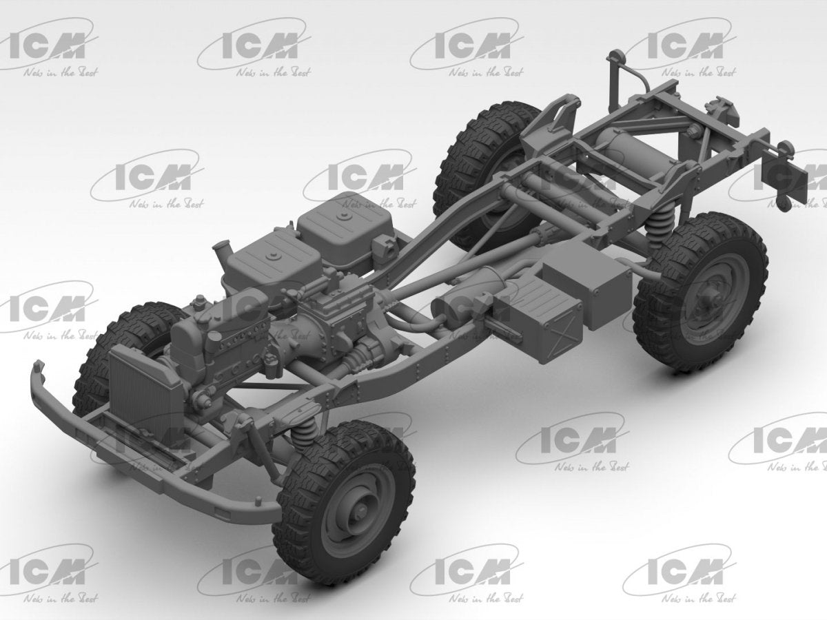 ICM 35135 Unimog S 404 Camion militaire allemand 1/35 – image 9