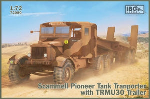 IBG 72080 Transporteur de chars Scammell Pioneer avec remorque TRMU30 1/72