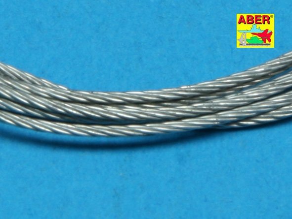 Câbles de remorquage en acier inoxydable Aber TCS09, diamètre 0,9 mm, longueur 1 m – image 3