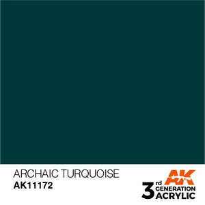 AK Interactive AK11172 TURQUOISE ARCHAIC – STANDARD 17 ml