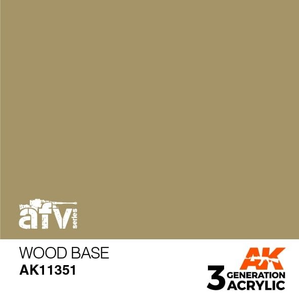 AK Interactive AK11351 Base en bois 17 ml