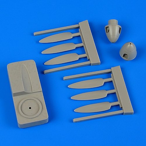 Hélice Quickboost QB72439 Ju 88A-4/C-6 avec outil, échelle 1/72, Hasegawa/Revell