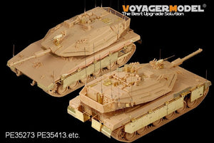 Ensemble d&amp;#39;antennes pour la famille de chars de combat principaux Merkava modernes (modèle Voyager PEA171) (pour tous les modèles) à l&amp;#39;échelle 1/35 – immagine 2