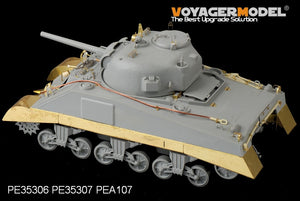 Jupes de char intermédiaires M4 de l&amp;#39;armée américaine (Seconde Guerre mondiale) pour maquettes Voyager PE35307 (DRAGON 6511 et 6579, échelle 1/35) – Bild 4