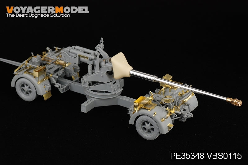 Maquette Voyager PE35348, char allemand PaK 43/3 L/71 de la Seconde Guerre mondiale avec boîte à outils, pour DRAGON 6522 au 1/35 – Bild 5