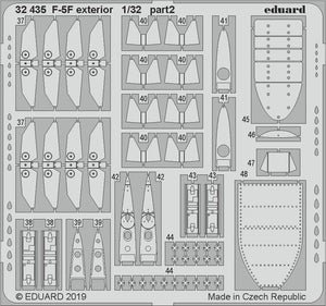 Eduard 32435 F-5F extérieur 1/32 KITTY HAWK – image 2