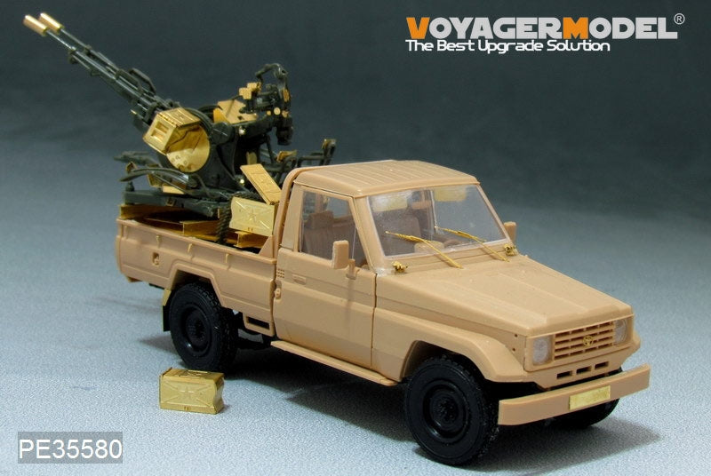 Camionnette moderne Voyager modèle PE35580 avec ZU-23-2 pour MENG VS-004 1/35 – image 3