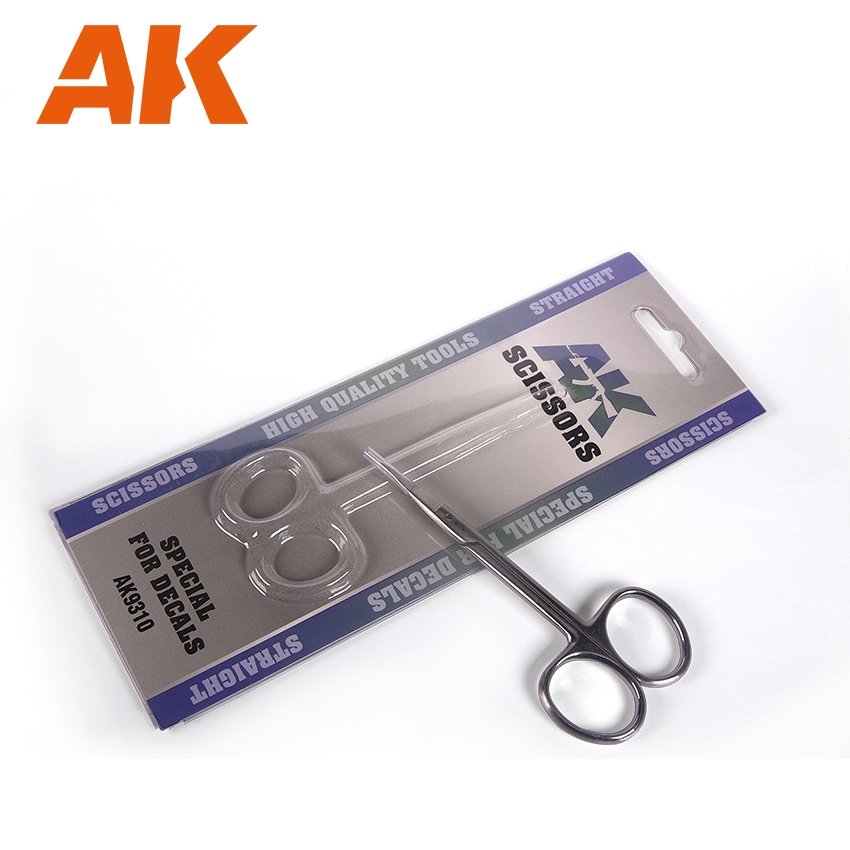 Ciseaux droits AK Interactive AK9310 – Autocollants et papier spéciaux – imagen 2