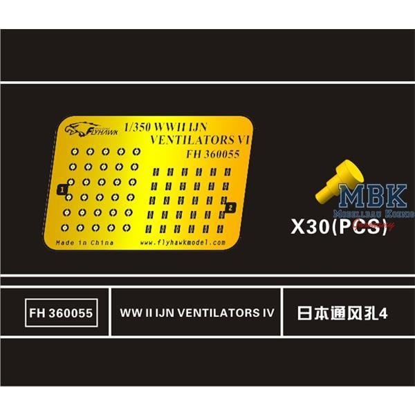 Flyhawk FH360055 WW II VENTILATEURS IJN IV 1/350