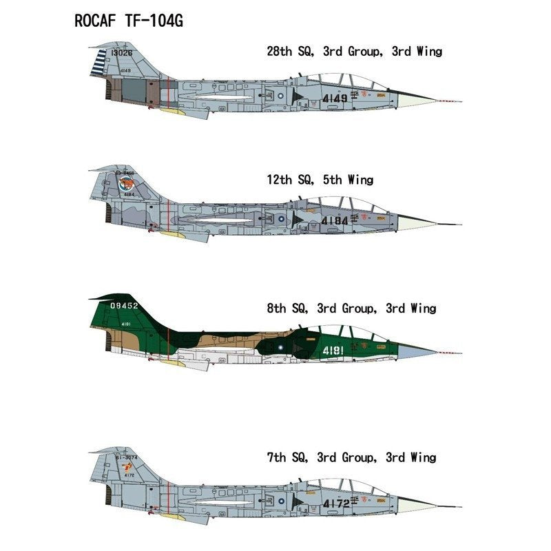 Kinetic K48134 ROCAF Starfighter F-104A TF-104 1/48 – Bild 5