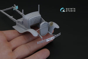 Intérieur imprimé en 3D et coloré sur papier décalcomanie pour la famille GAZ-AA/AAA de Quinta Studio QD35015 (pour tous les kits) à l&amp;#39;échelle 1/35 – Bild 9