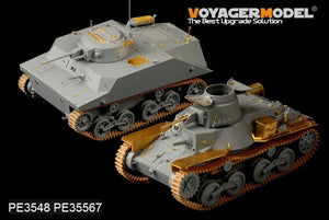Maquette Voyager PE35567 Char léger japonais Type 95 de la Seconde Guerre mondiale, version initiale, pour DROGON 6767 au 1/35 – imagen 6