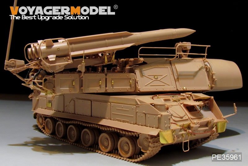 Kit de modernisation Voyager Model PE35961 pour système de missiles de défense aérienne russe moderne 9K37M1 BUK, compatible avec le modèle MENG SS-014 au 1/35 – Bild 11