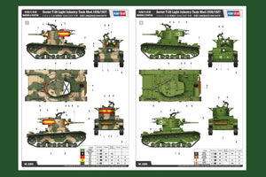 Hobby Boss 83810 Char d&amp;#39;infanterie léger soviétique T-26 Mod.1936-1937 (1/35) – image 2