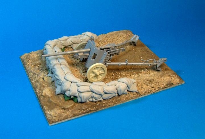 Support de canon antichar léger Panzer Art RE35-183 Afrique du Nord, échelle 1/35 – immagine 3