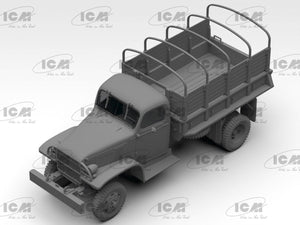 Camion de l&amp;#39;armée de la Seconde Guerre mondiale ICM 35593 G7107, échelle 1/35 – immagine 3