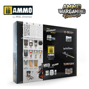 MUNITIONS de Mig Jimenez 7923 AMMO WARGAMING UNIVERSE 04 - Sols Volcaniques – image 2