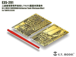 E.T. Model E35-291 WWII German Jagdpanzer IV L/70(V) For TAMIYA 35340 Basic – zdjęcie 2