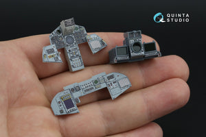 Intérieur imprimé en 3D et coloré sur papier décalcomanie (Italeri) de Quinta Studio QD+32230 Tornado IDS (avec pièces en résine imprimées en 3D) à l&amp;#39;échelle 1/32 – image 14