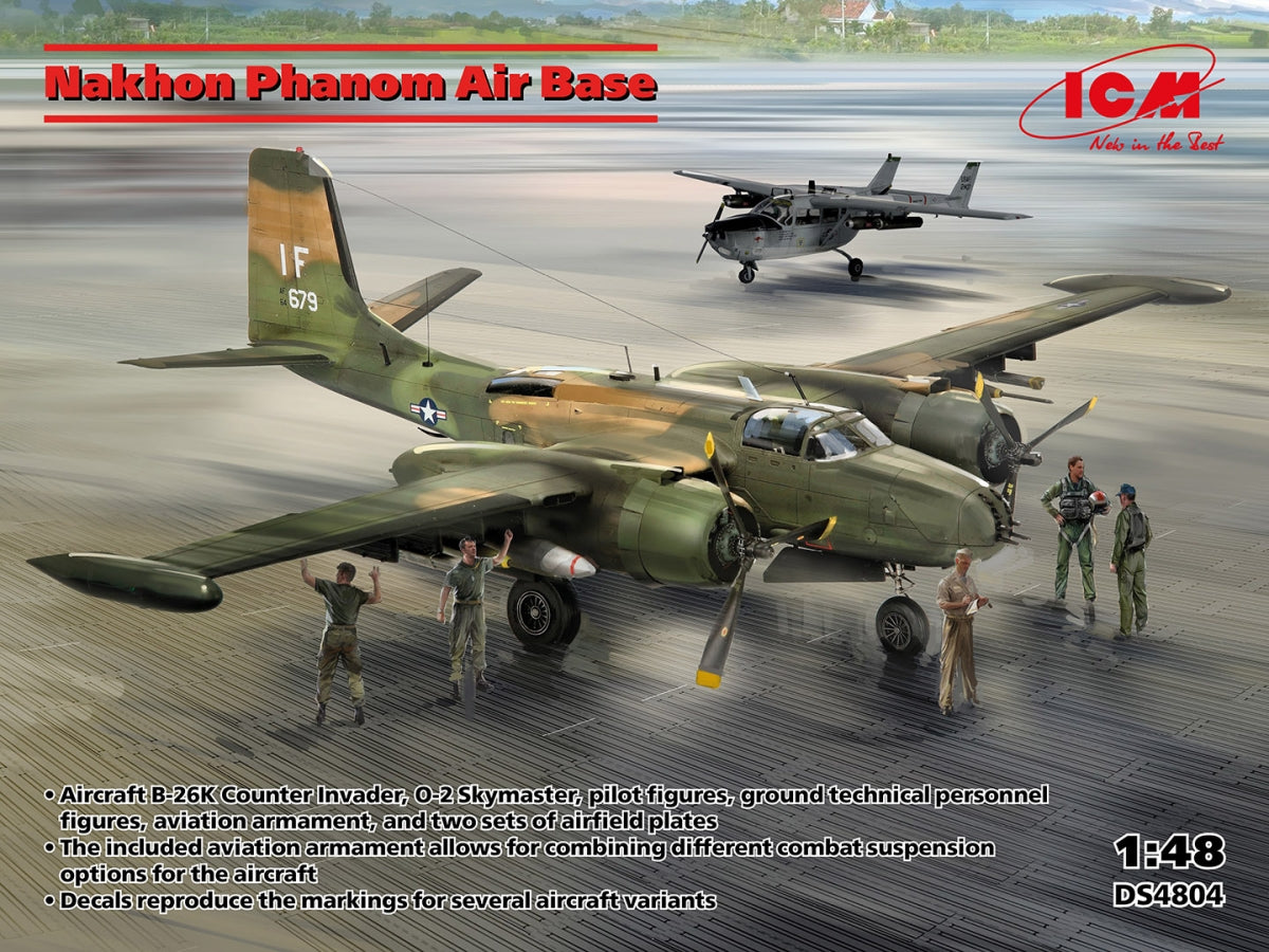 ICM DS4804 Base aérienne de Nakhon Phanom 1/48