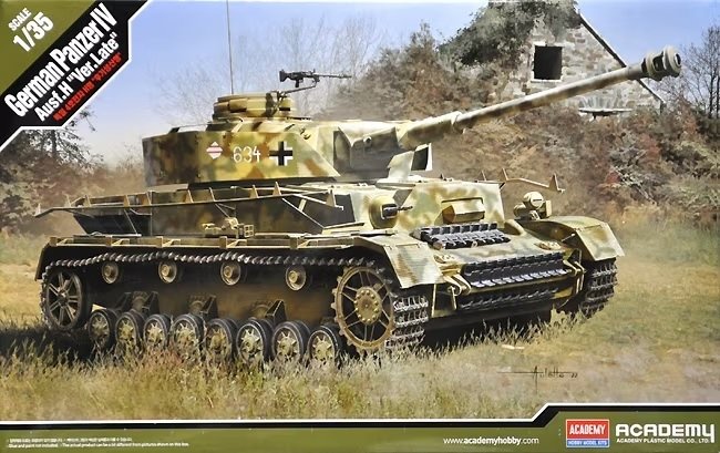 Académie 13528 Panzer IV Ausf. H (tardif) 1/35