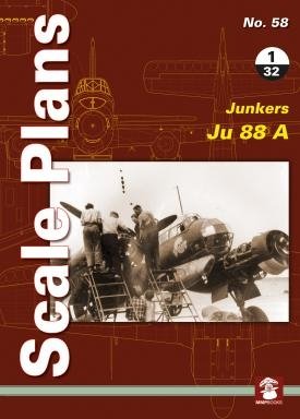 MMP Books 58150 Plans à l'échelle n° 58 : Junkers 88 A 1/32 EN