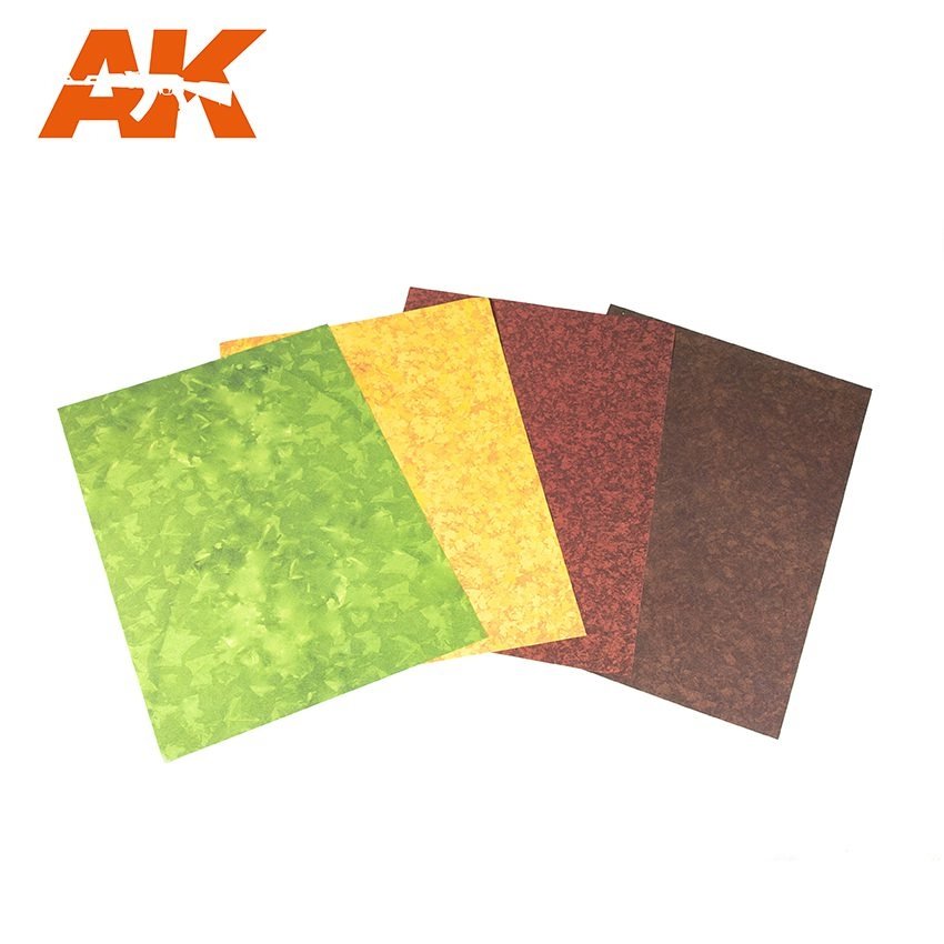 AK Interactive AK8147 JEU DE FEUILLES À PERFORATION – immagine 2