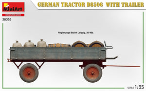 MiniArt 38038 Tracteur allemand D8506 avec remorque 1/35 – image 8