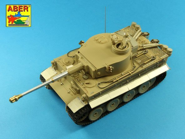 Aber 35K26 Pz.Kpfw. VI Ausf.E ( i.Kfz.181) Tiger I – s.PzAbt. 501 in Tunisia 1/35 – zdjęcie 7