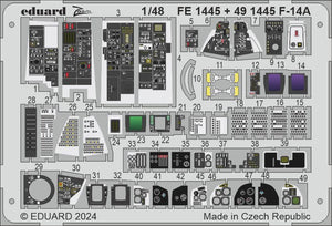 Eduard BIG49418 F-14A GREAT WALL HOBBY 1/48 – immagine 6