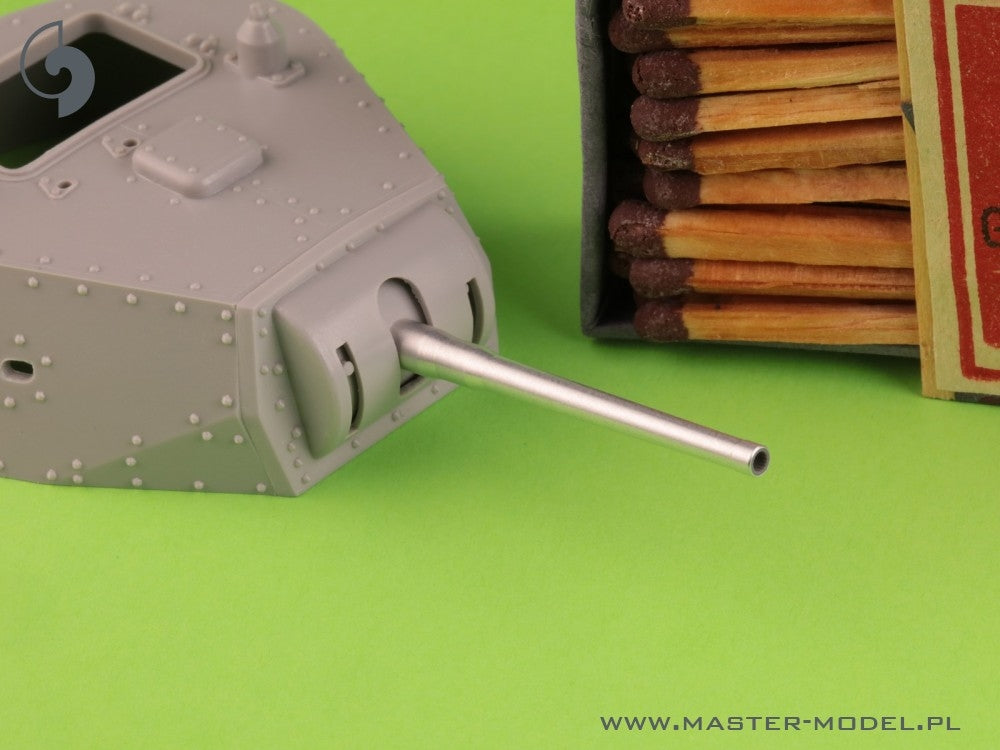 Master GM-35-094 Italian 47mm L/32 gun barrel (Cannone da 47/32) - used on M13/40 and M14/41 tanks 1/35 – image 7