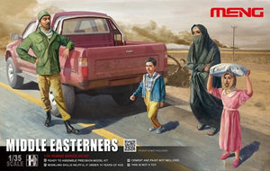 Meng Model HS-001 Personnages du Moyen-Orient (4 figurines) 1/35