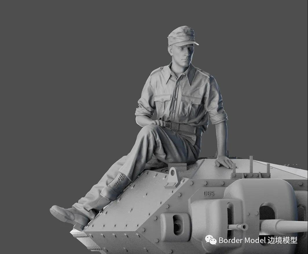 Maquette Border BT-015 Crusader Mk.II Char de croisière britannique MK.VI et char allemand Pzkpfw.MK V746(e) 1/35 – Bild 3