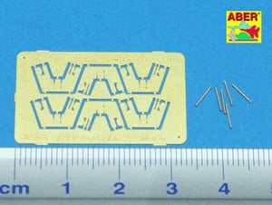Aber 350L-46 Ensemble de 6 canons Flak 28 de 4 cm avec boucliers pour la marine allemande (1/350) – immagine 2