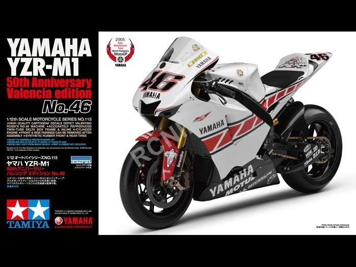 Tamiya 14115 Yamaha YZR-M1 50e anniversaire (1/12)