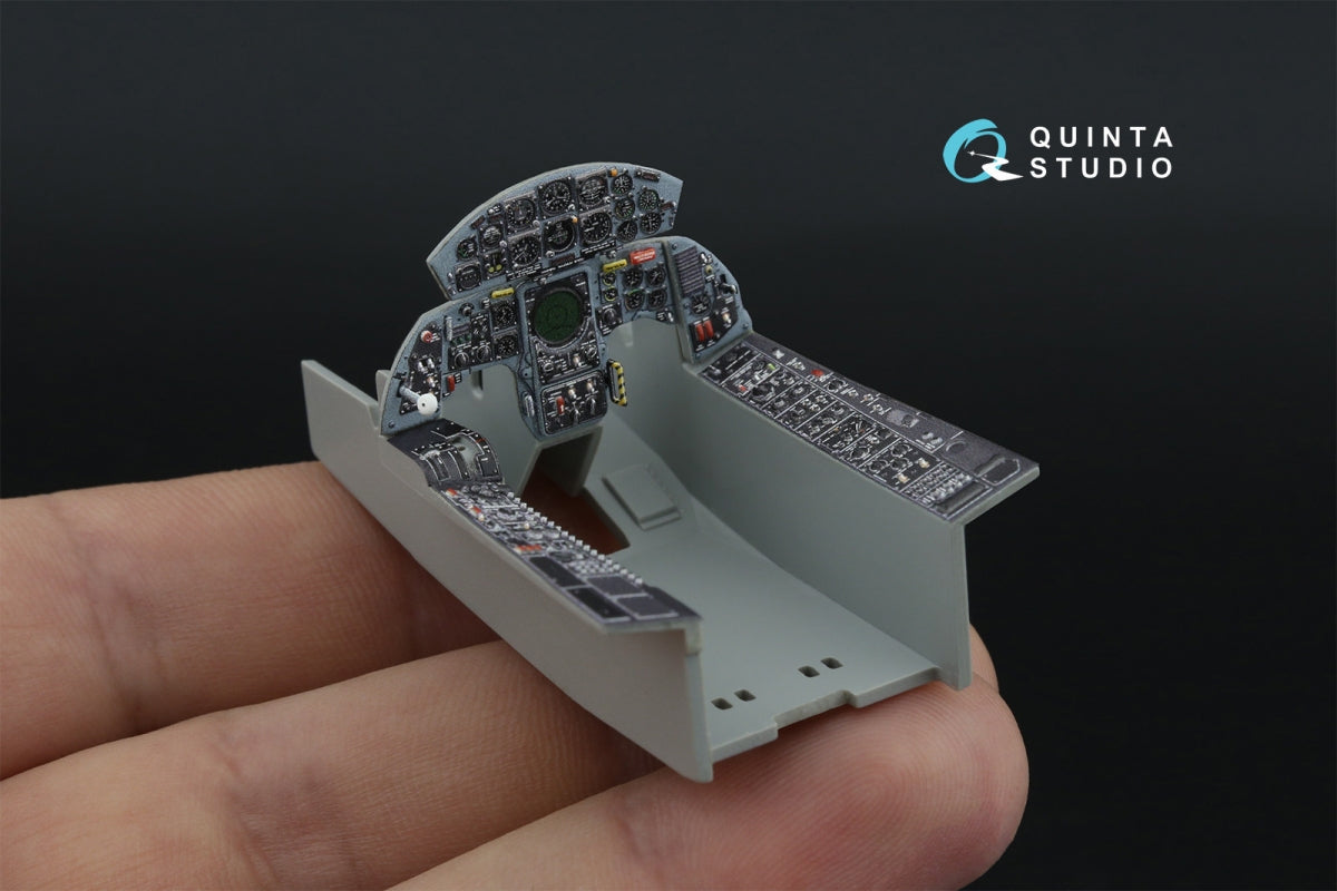 Intérieur imprimé en 3D et coloré sur papier décalcomanie Quinta Studio QDS-32247 F-104C (Italeri) (Petite version) 1/32  – image 8
