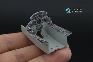 Intérieur imprimé en 3D et coloré sur papier décalcomanie Quinta Studio QDS-32247 F-104C (Italeri) (Petite version) 1/32  – image 8