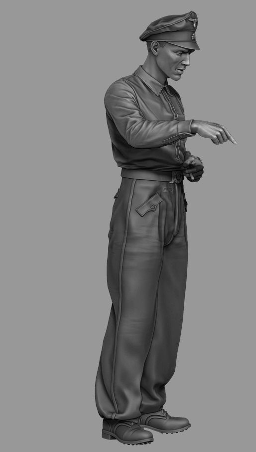 Panzer Art FI35-144 Tenue d&amp;#39;été d&amp;#39;officier de char Waffen-SS 1/35  – immagine 4