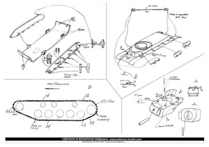 Char lourd IS#2 (objet 234) à l&amp;#39;échelle 1/72 (référence SEA032) – image 2