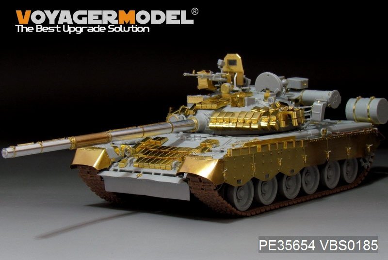 Maquette Voyager PE35654 Char de combat principal russe moderne T-80BV (lanceur de fumée inclus) (Pour TRUMPETER 05566) 1/35 – immagine 4