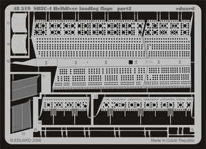 Volets d&amp;#39;atterrissage Eduard 48519 SB2C-4 1/48 (ACCURATE MINIATURES, MONOGRAM, REVELL)