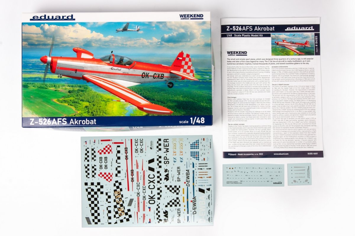 Eduard 84185 Z-526AFS Akrobat 1/48 – image 3