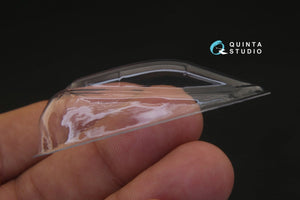 Verrière transparente thermoformée Quinta Studio QC72011 Su-27SM (pour kit Zvezda) 1/72 – image 2