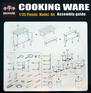 Diopark 35005 Accessoire d&amp;#39;ustensiles de cuisine 1/35 – Bild 2