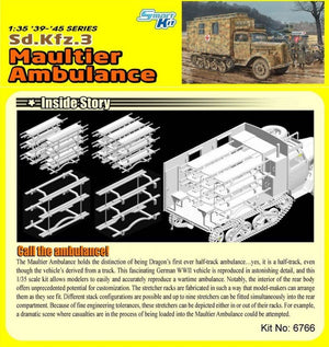 Dragon 6766 Sd.Kfz.3 Ambulance Maultier (1/35) – Bild 5