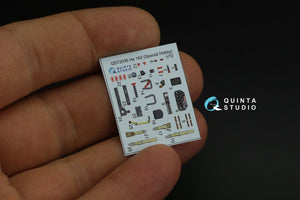 Intérieur imprimé en 3D et coloré sur papier décalcomanie Quinta Studio QD72036 He 162 (Special Hobby) 1/72 – image 8