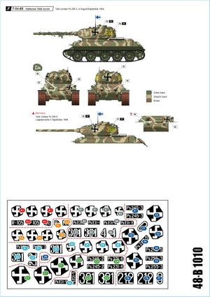 Star Decals 48-B1010 Finland WW2 # 2. T-34 m/1941, T-34 m/1943 and T-34-85 1/48 – zdjęcie 2